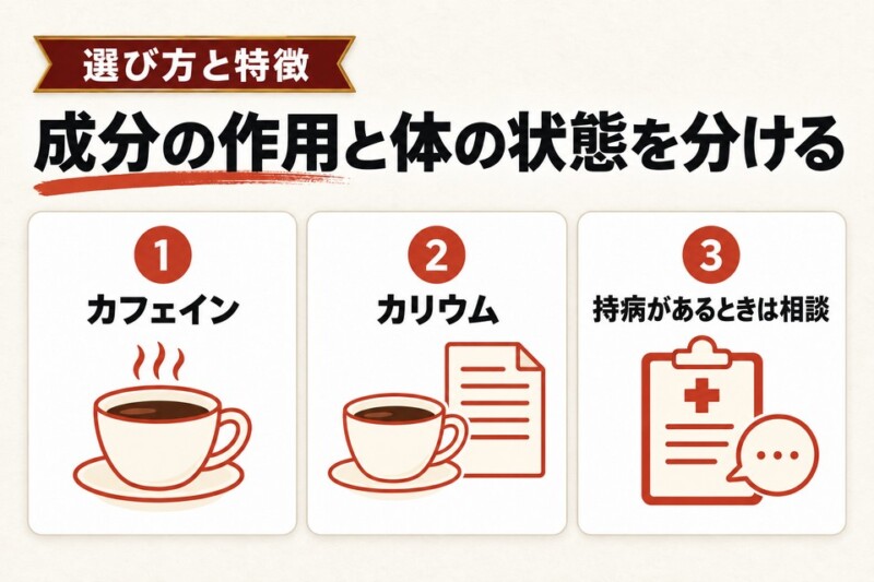 コーヒーがむくみに効く理由