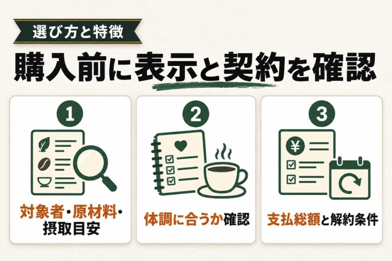 スリムコーヒーの特徴まとめ、機能性表示食品で始めるダイエット習慣