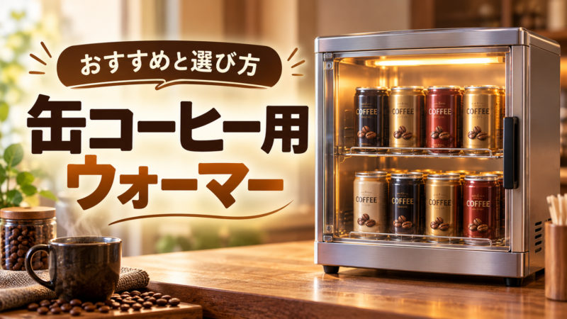 缶コーヒー用ウォーマー おすすめと選び方 アイキャッチ
