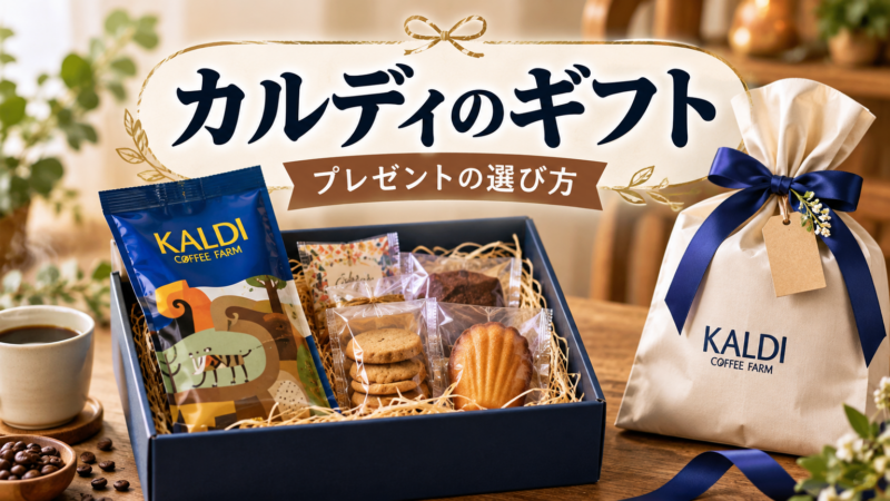 カルディのギフト プレゼントの選び方 アイキャッチ