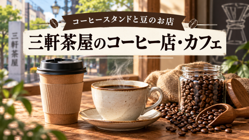 三軒茶屋のコーヒー店・カフェ コーヒースタンドと豆のお店 アイキャッチ