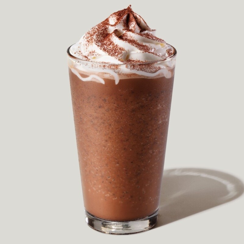 3. チョコレートたっぷりのほろ苦い味わい「ダーク モカ チップ フラペチーノ®」