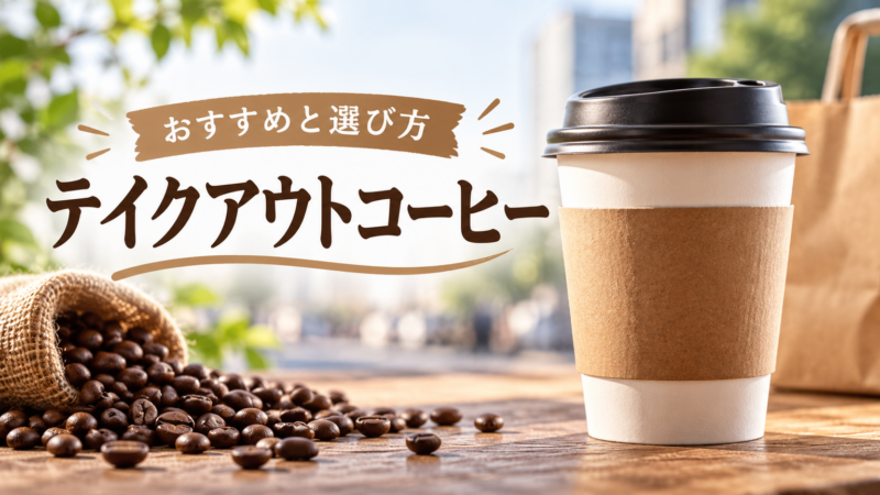 テイクアウトコーヒー おすすめと選び方 アイキャッチ